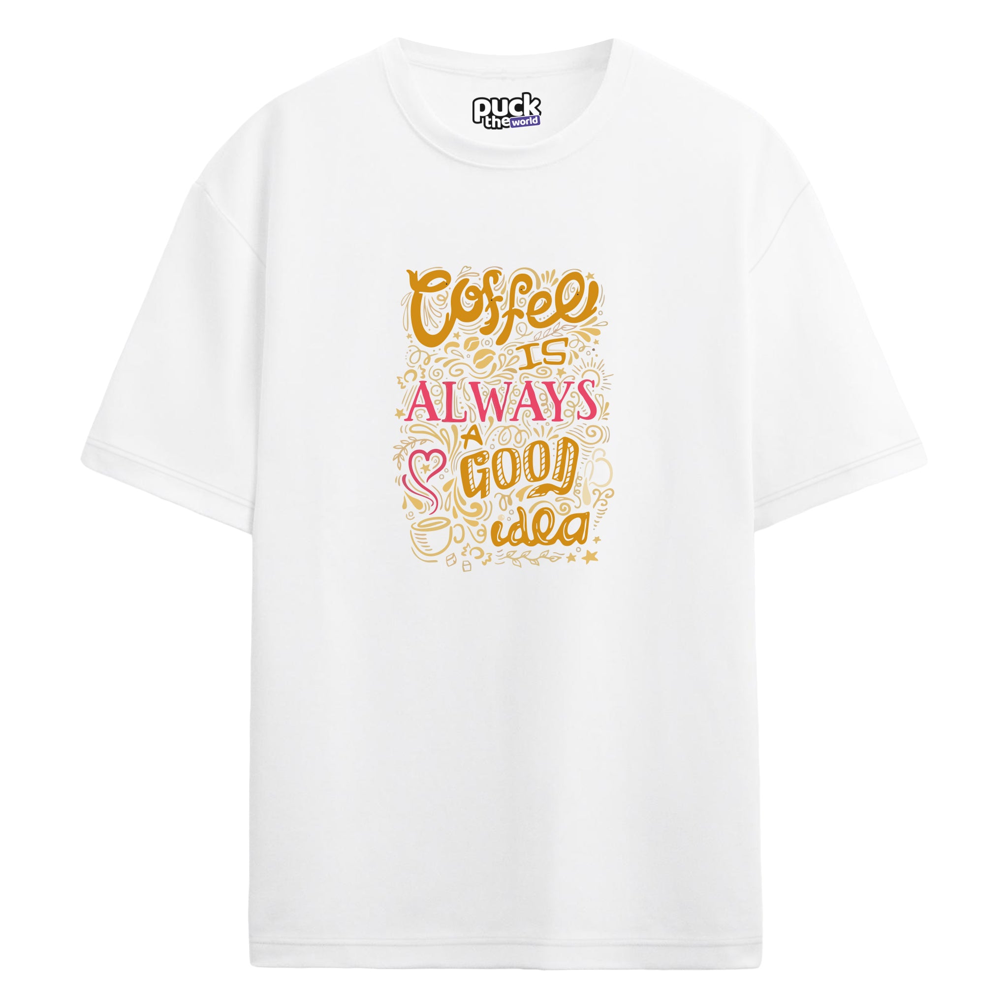 "Coffee Good Idea" - Oversize T-Shirt