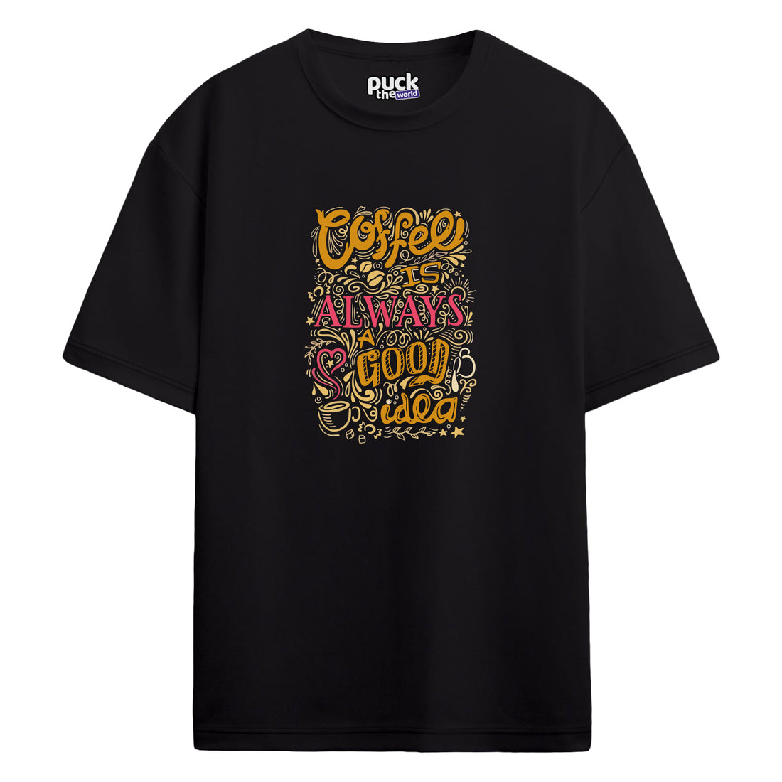 "Coffee Good Idea" - Oversize T-Shirt