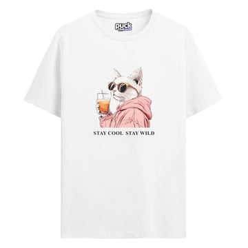 "Drunk Cat 2" - Regular T-shirt