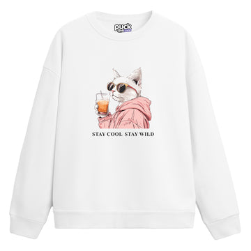 "Drunk Cat 2" - Sweatshirt