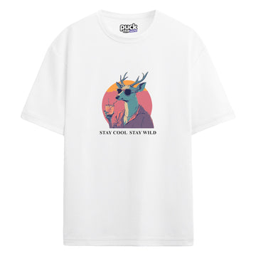 "Drunk Deer" - Oversize T-Shirt