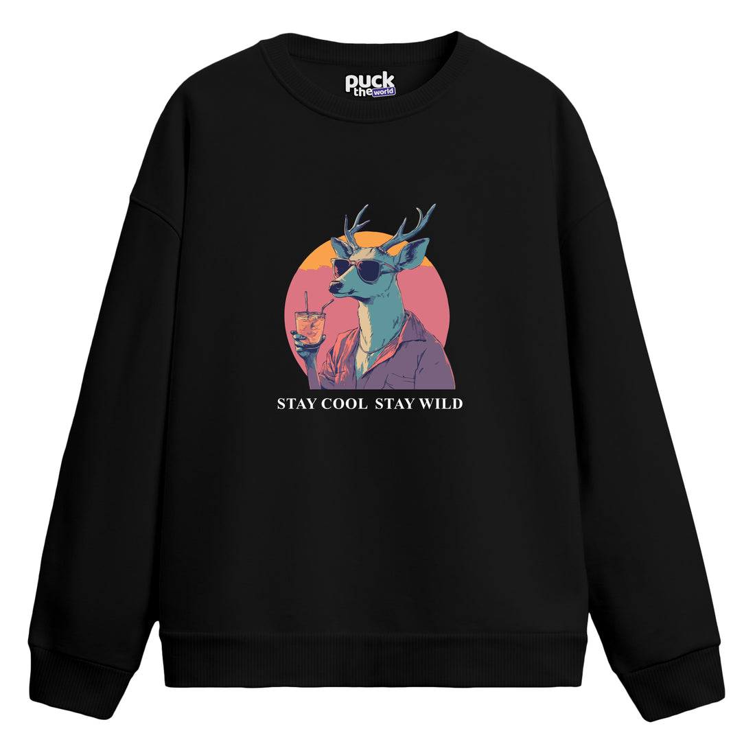 "Drunk Deer" - Sweatshirt