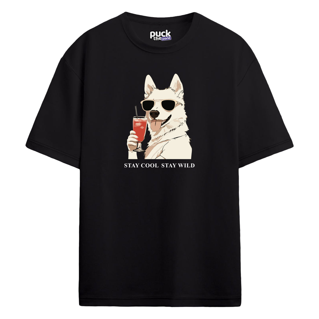 "Drunk Dog" - Oversize T-Shirt