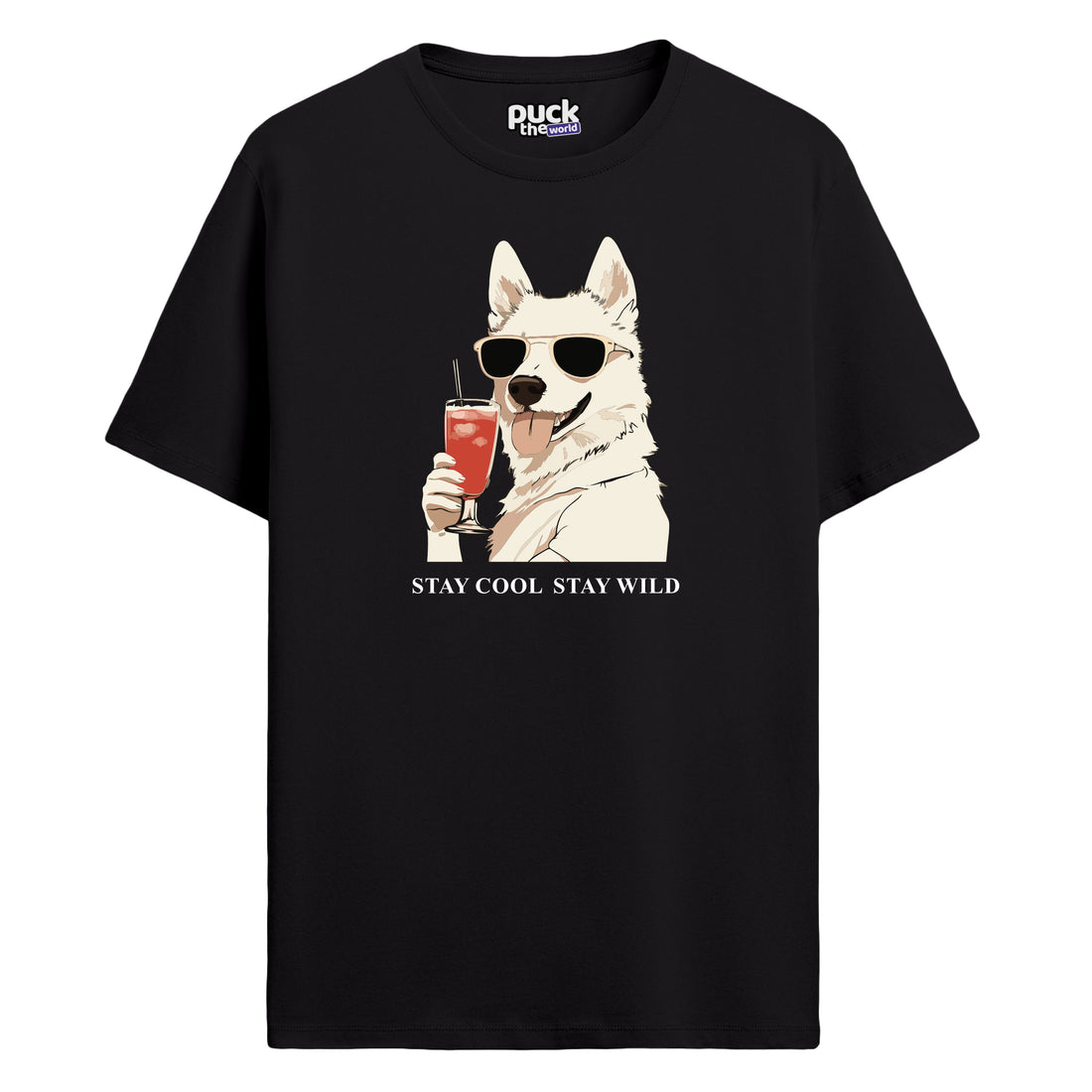 "Drunk Dog" - Regular T-shirt