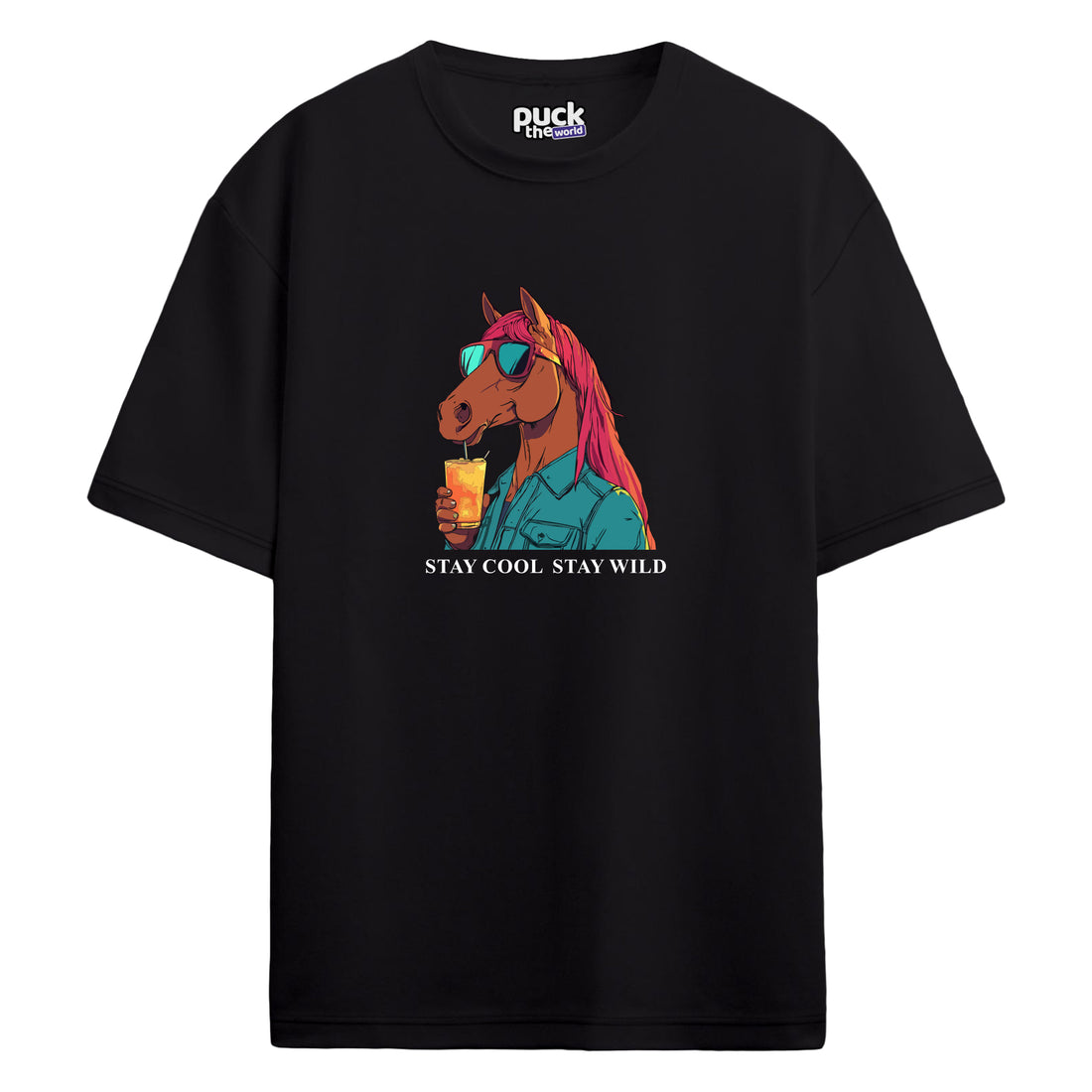 "Drunk Horse 2" - Oversize T-Shirt