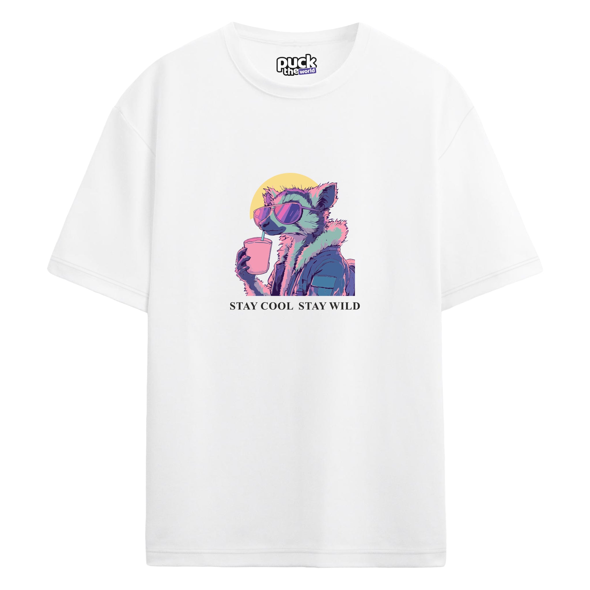 "Drunk Lemur" - Oversize T-Shirt