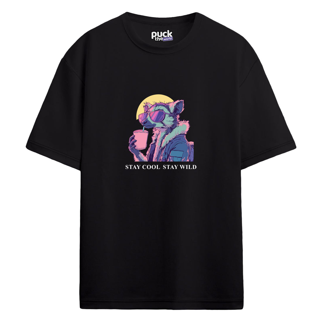 "Drunk Lemur" - Oversize T-Shirt