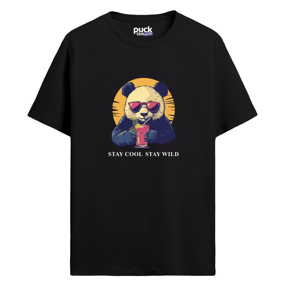 "Drunk Panda" - Regular T-shirt