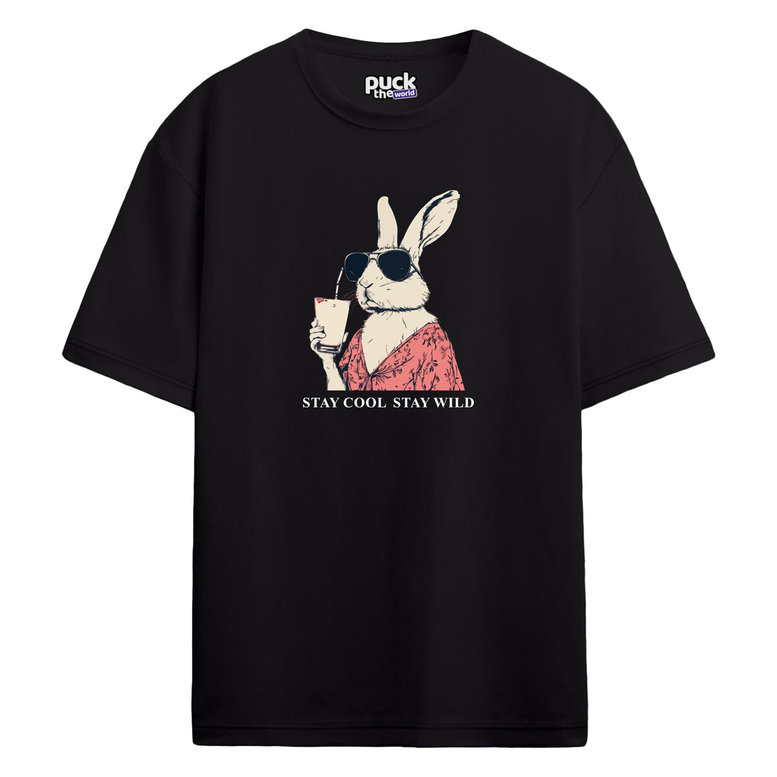 "Drunk Rabbit 2" - Oversize T-Shirt