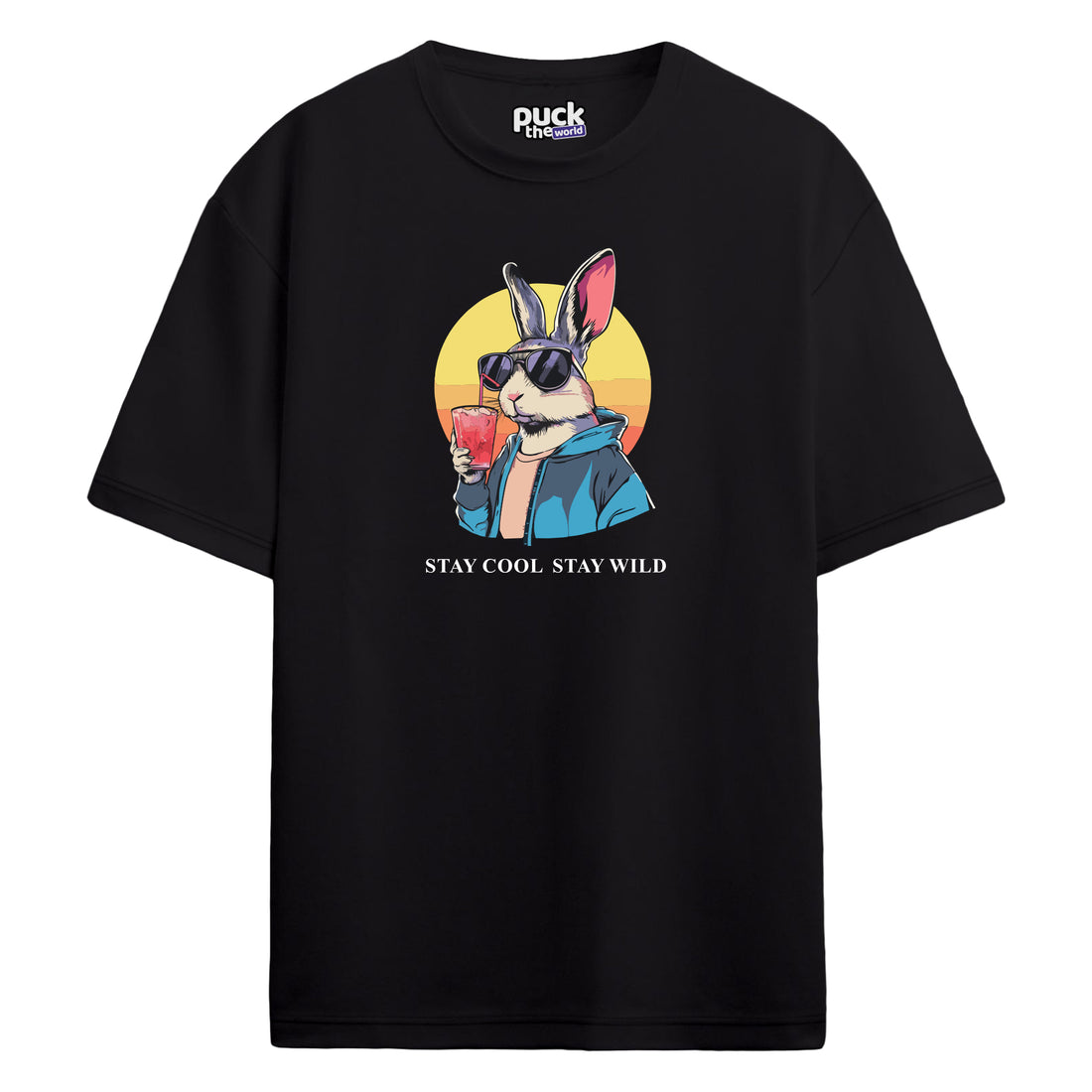 "Drunk Rabbit" - Oversize T-Shirt