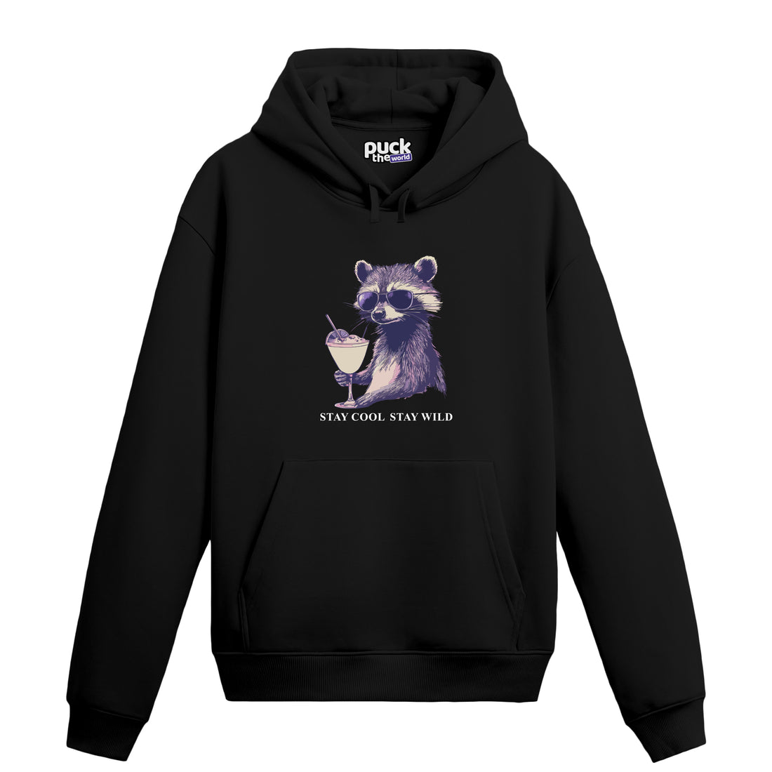 "Drunk Racoon" - Hoodie