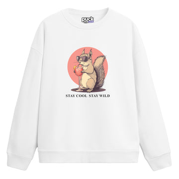 "Drunk Squirrel" - Sweatshirt