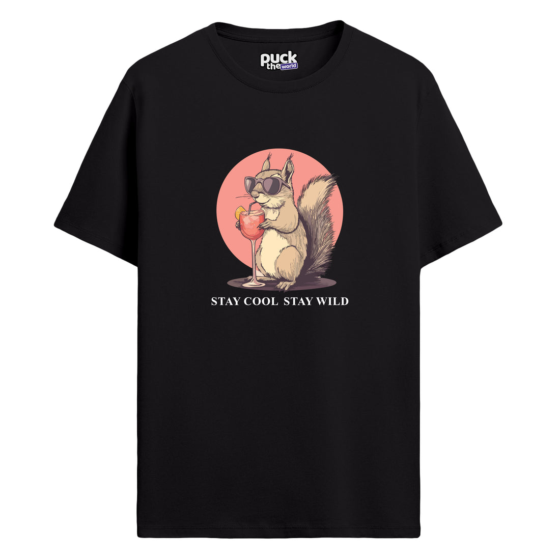 "Drunk Squirrel" - Regular T-shirt