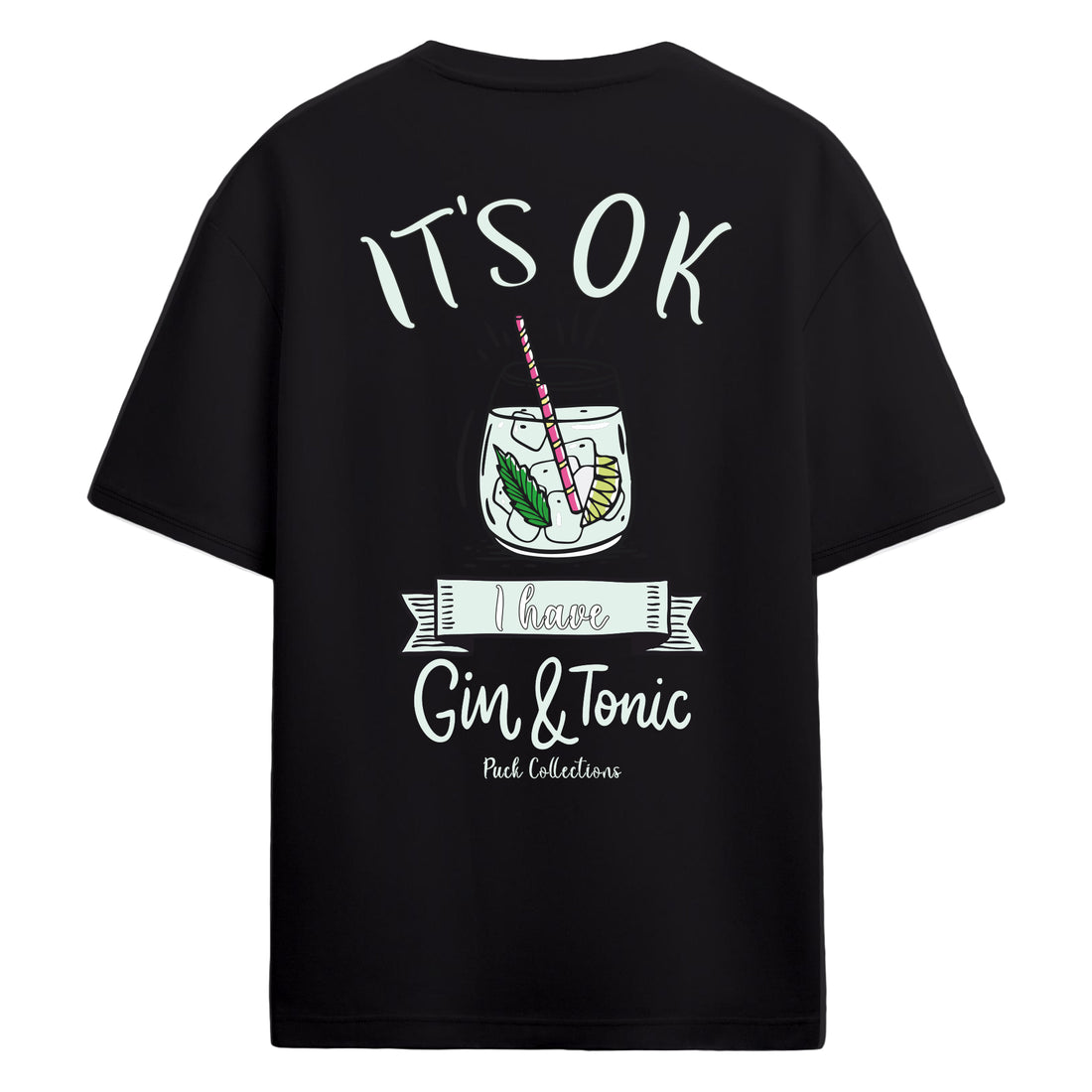 "Gin&Tonic" - Oversize T-Shirt